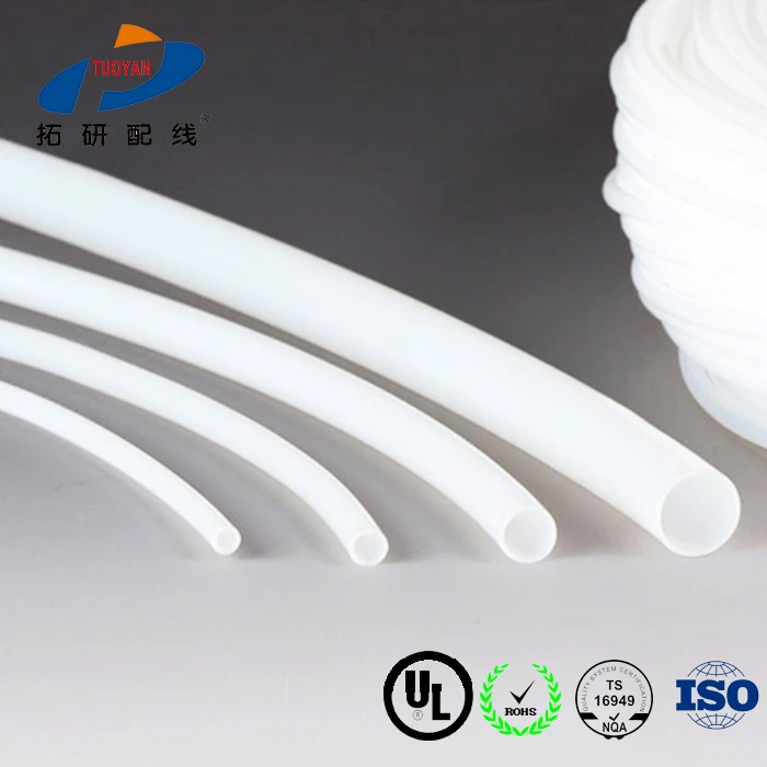 260 degree acid resistant ultra-thin-wall medical wiring harness protected polytetrafluoroethylene heat shrink tube factory