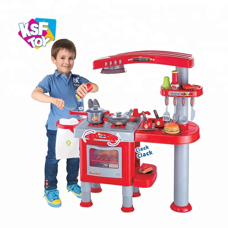 Funny Educational Game Luxury Cooking Play Utensils Toy Table Kitchen Set For Kids Buy Kitchen Set Kids Kitchen Set Toy Cooking Toy Set Product On Alibaba Com