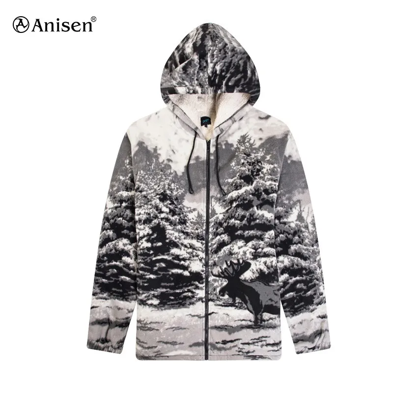 animal fleece jacket
