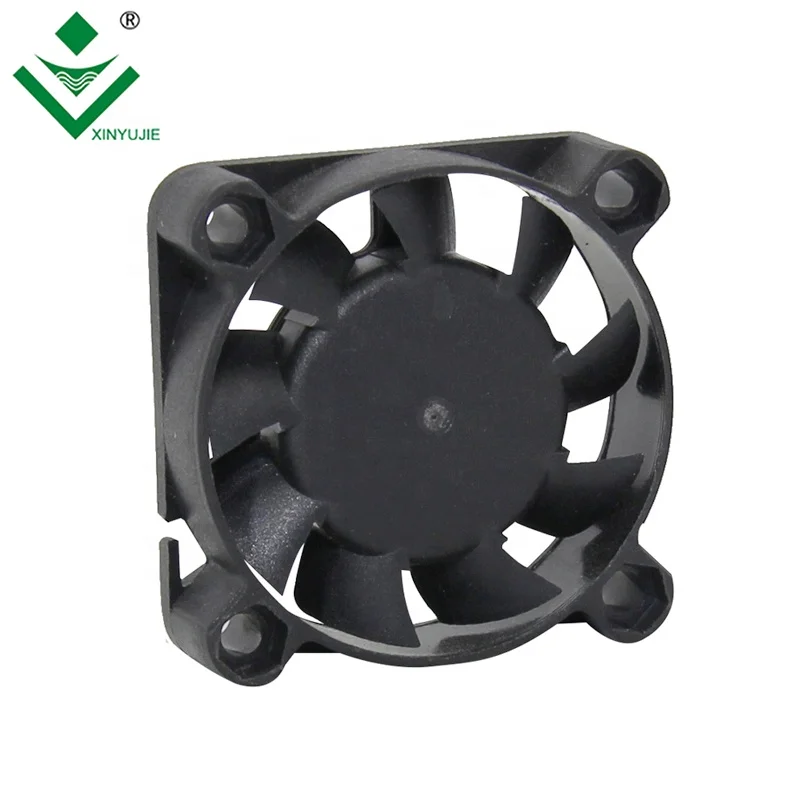 Brushless DC Portable Axial Fan 40x40x10mm 5V/12V/24V Waterproof Super Silent LED Light 3.77-7.02CFM 1.94-4.51mmH2O