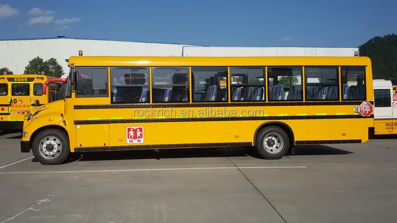 新しい45席マニュアルトランスミッションスクールバス販売