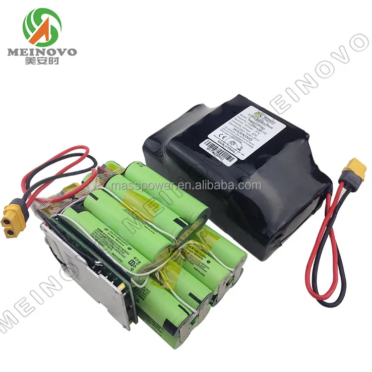 Batteria Hoverboard SSCYHT Da 36V 2000mAh Li-Ion 10S1P – Con Spina XT60, Per Hoverboard, Monopattini E Monocicli Fino A 72W