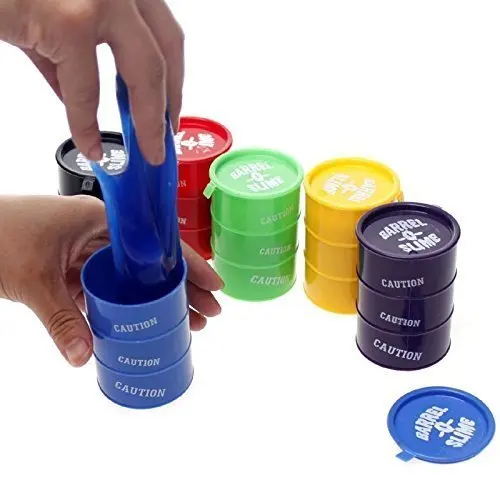 
Оптовая продажа, сумасшедшая детская игрушка colorfu, бочка o slime 