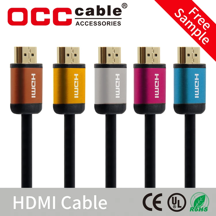 
 Оптовая продажа с фабрики, кабель HDMI в алюминиевом корпусе, поддержка 3D full 4K @ 60 Гц, кабель HDMI-HDMI с Ethernet  