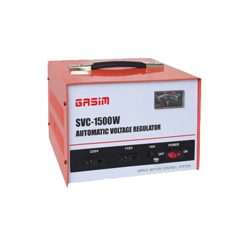 Electrical 5kv Automatic Voltage Stabilizer Voltage Regulator SVC AVR Single Phase 220v 230v