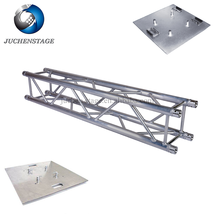 Подержанная алюминиевая ферма с базовой пластиной, подвижная головка, тотемная ферма