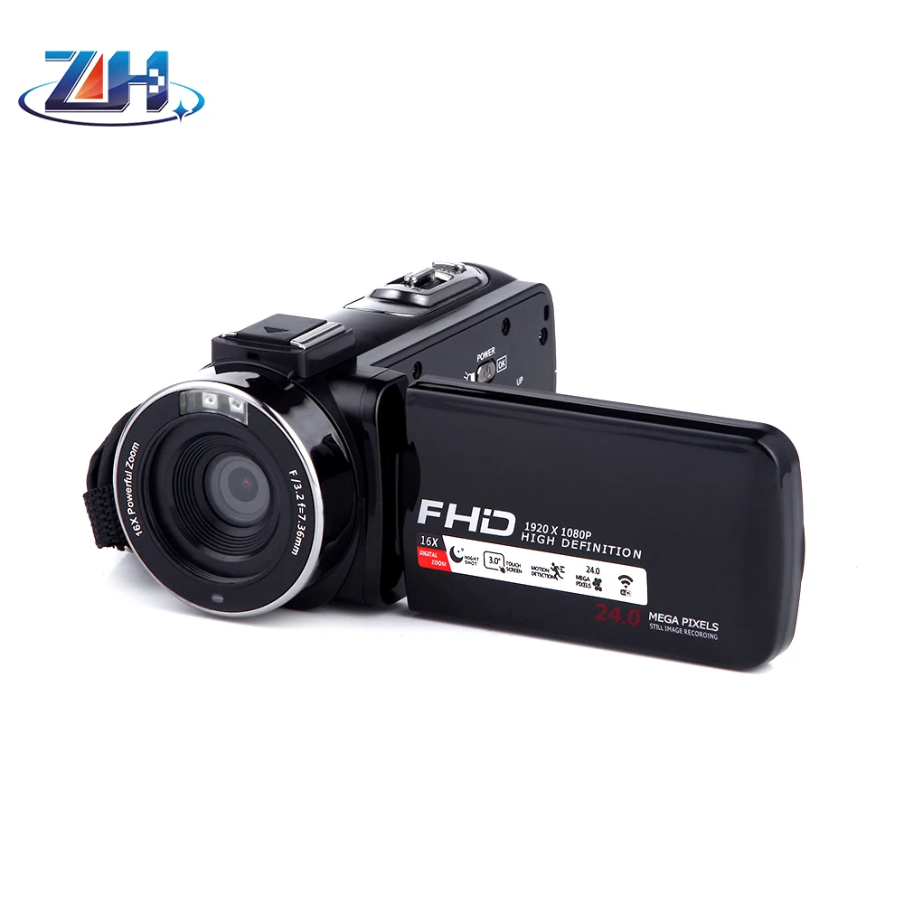 Full HD 1080p Night Vision Video Camcorder with 16x Zoom