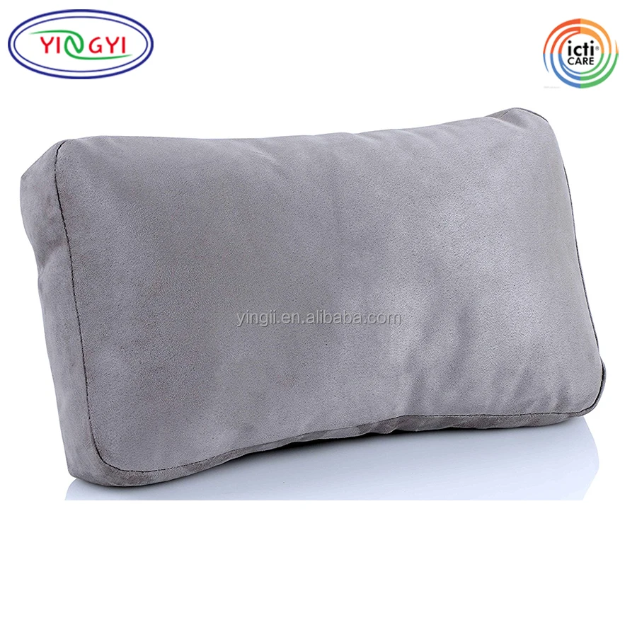 F094 мягкая поясничная подушка для поддержки спины, автомобильное сиденье, облегчение боли, портативная плюшевая Автомобильная нагревательная подушка