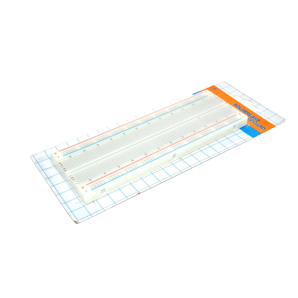 830 Point Breadboard Solderless Bread Board Mb-102 Breadboard 830 ...