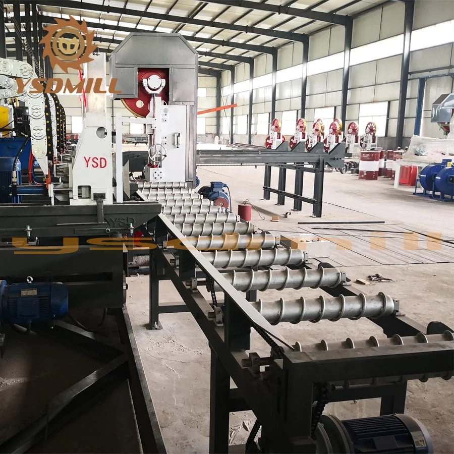 Woodworking Sawmill Usage Board Roller Conveyor