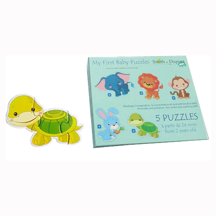 Дети бумага головоломки детские игрушки головоломка куски