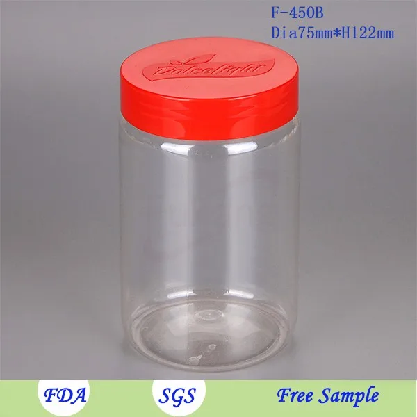 Plastic Powder Jar 450ml Spice Container Chilli Powder Jar