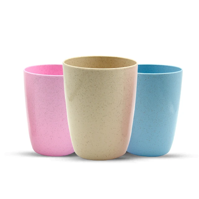 eco-friendly degradable wheat straw cup environmental mug - buy