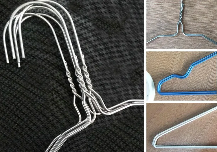 Dry Cleaning Powder 2.5mm Coated Wholesale Silver Galvanized Wire Hangers -  China Stainless Steel Wire Hangers and Laundry Wire Hanger price