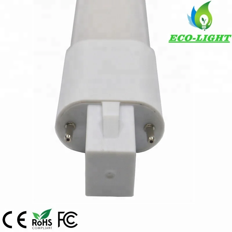 Blanc Froid)Lampe Compacte à LED 6W à 2 Broches, Tube Encastré