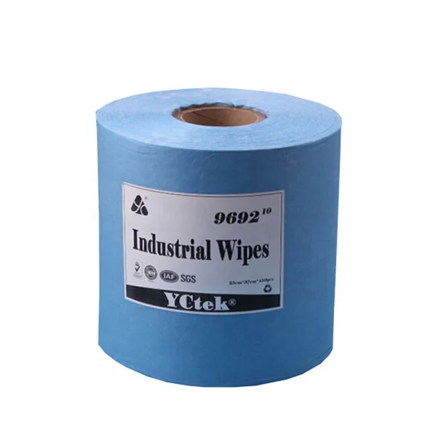 Cellulose Polyester Workshop Paper Roll Nonwoven Cellulose Polyester Wipe