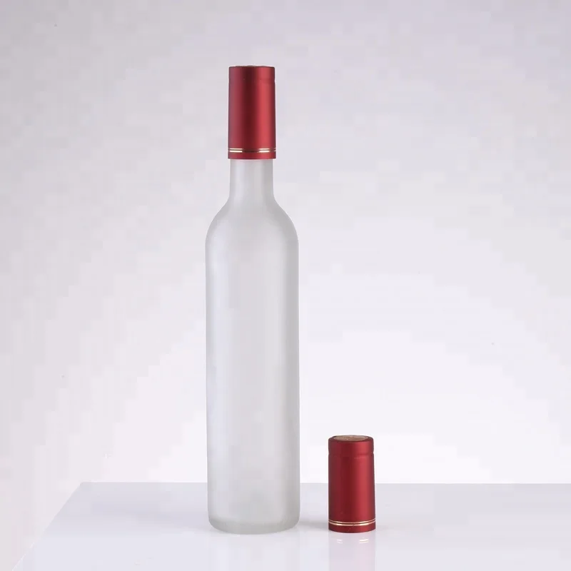 
Customized PVC heat decorative shrink capsule label for Glass wine body and neck 