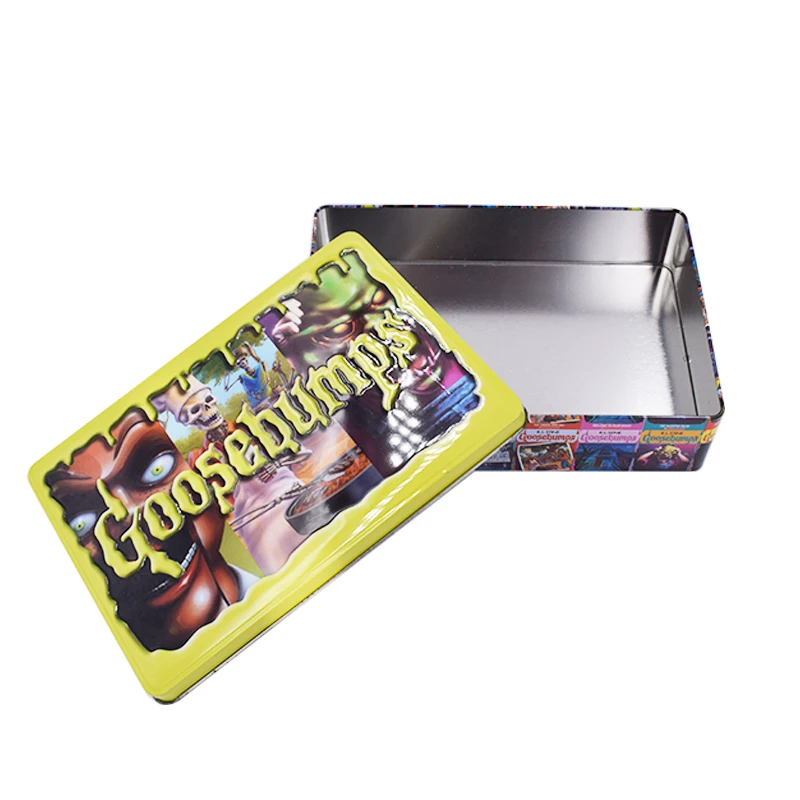 
 Красочная игрушка, настольная игра, дисковая игра, карточка, Оловянная металлическая упаковочная подарочная коробка  