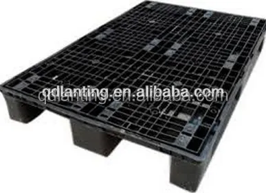 HDPE Durable Hard Plastic Pallet with 8 Steel Tubes for Sale