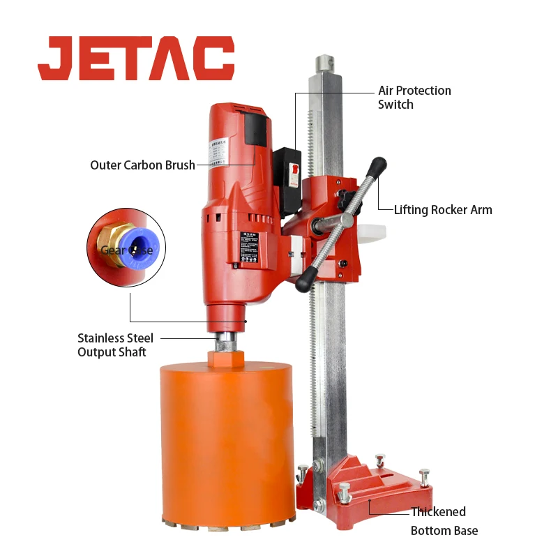 235mm Best Factory Price Two Speed  Electric Concrete Core Bore Hole Cutting Diamond Drill Core Machine