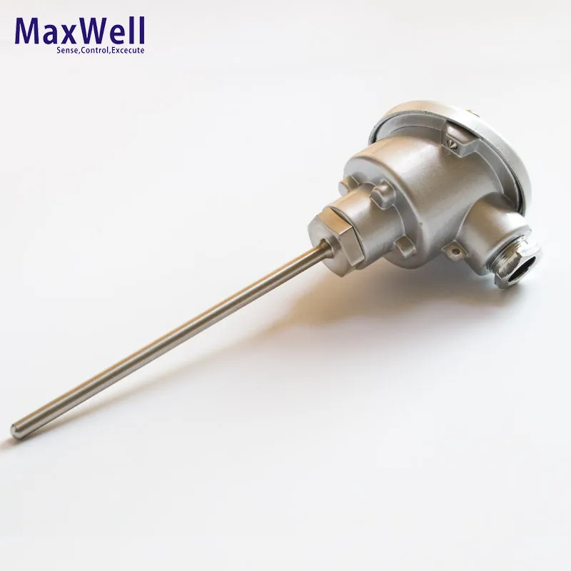 High Accuracy PT100 K Thermocouple Stainless Steel Probe Industrial Temperature Sensor Assembly OEM Customizable Junction ODM