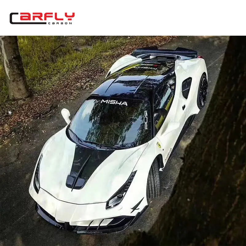 ФАП и капот из углеродного волокна для Ferrari 488 GTB