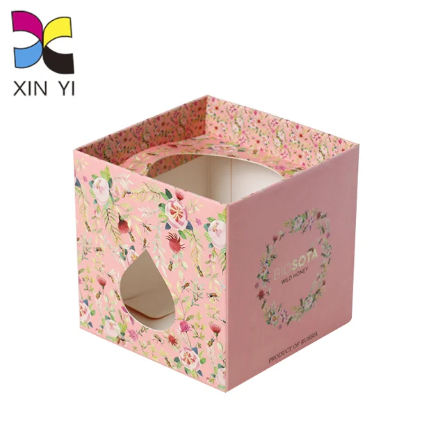 Custom Design High Quality Wholesale White Paper Packaging Cake Box