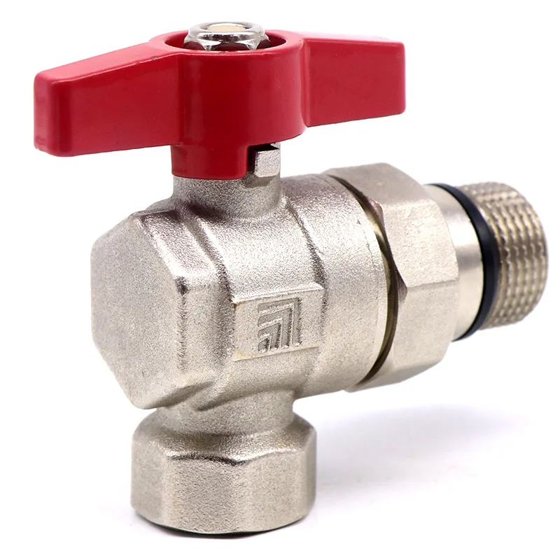 T423 High quality Factory bsp Thread 1/2" connection forged hydraulic valves brass angle seat b