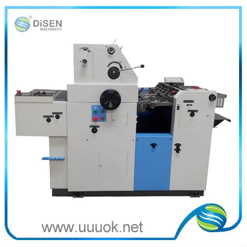 Disen Factory Outlet High Precision Single Color Offset Printing Machine Price List