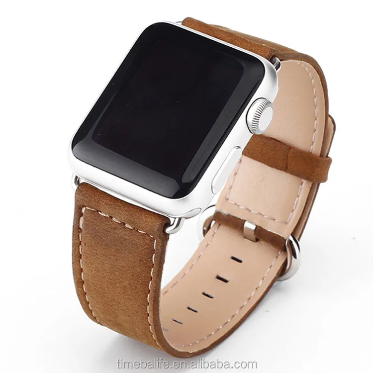 Correa De Piel Auténtica Con Diseño De Vaca Para Apple Watch,42mm Y 38mm, Amazon,Gran Oferta,2018 - Buy Banda De Reloj Inteligente De Alta  Calidad,Banda De Reloj Inteligente Para Apple,Para Correa De Reloj De