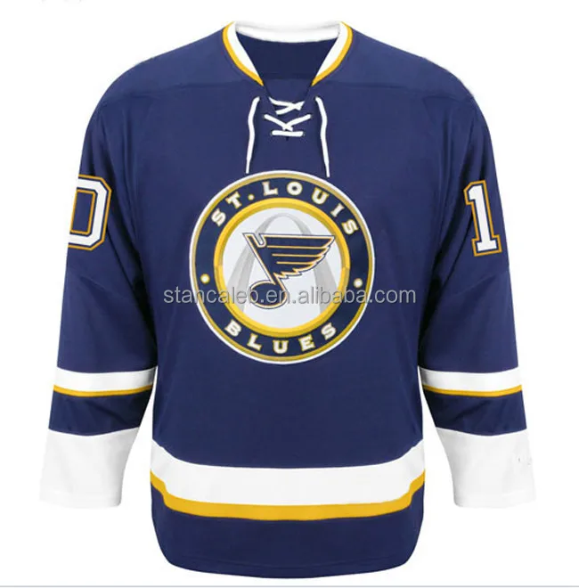 hockey jersey with strings