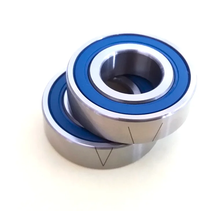 High Speed P4 Grade Spindle Ceramic Bearing H7002C 2RZ P4 Angular Contact Cemramic Ball Bearing 15x32x9mm