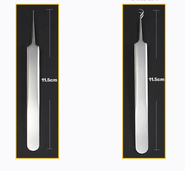 Профессиональный хирургический Blackhead Remover Инструменты блемиш и Splinter Акне Прыщ 5 шт. удаления