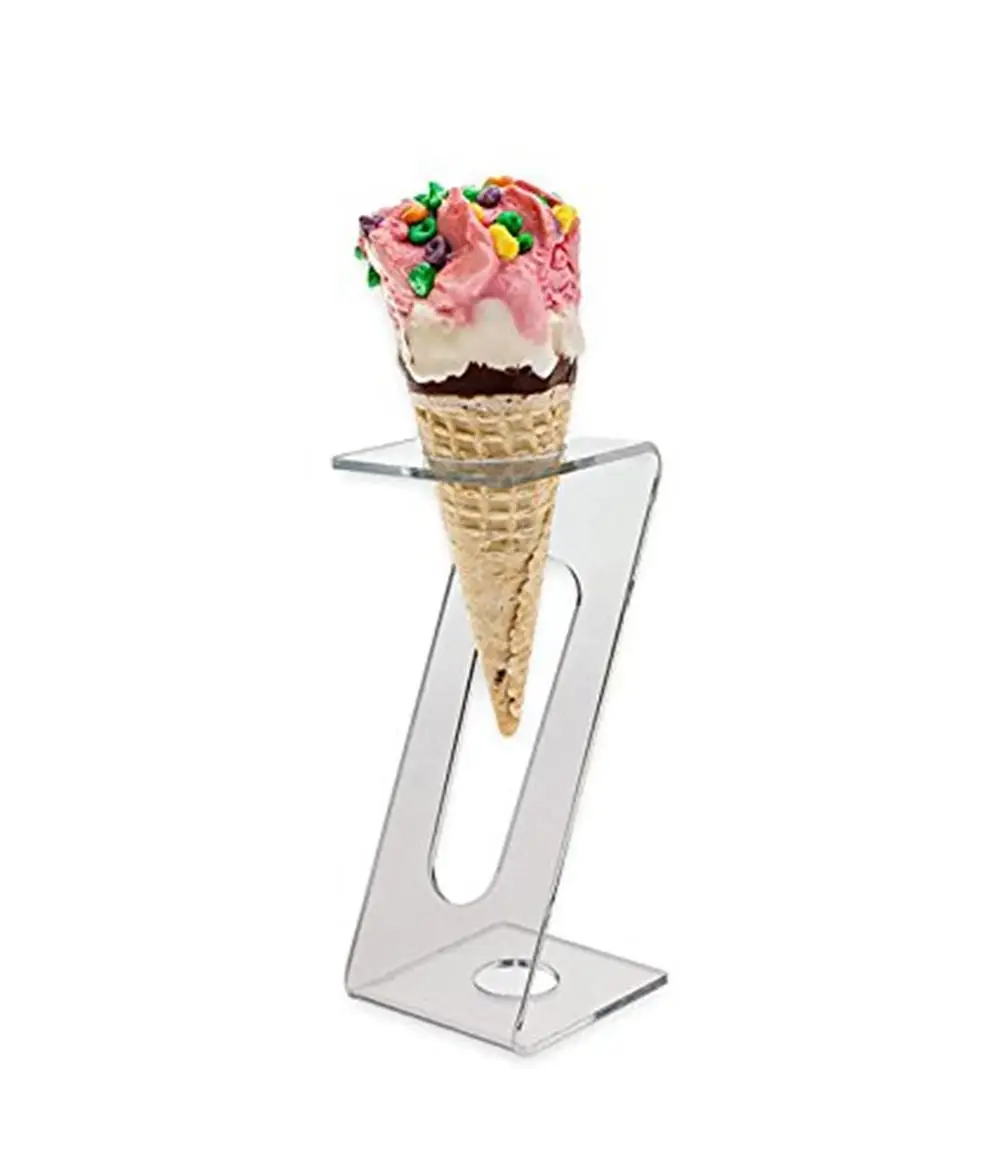 Ice Cream Cone Holder, Acrylic Cone Holder, Luminati