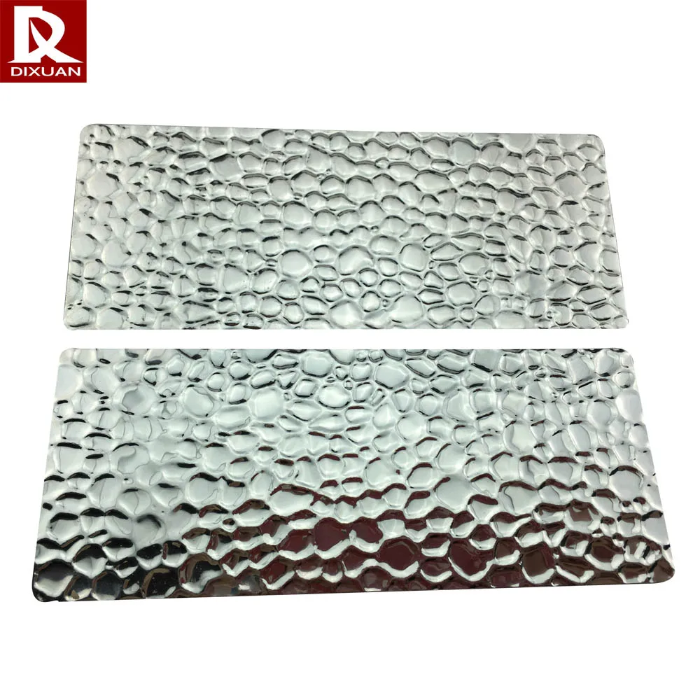 Mirror Alloy Sheet Stucco Plate Texture Plate Reflective Embossed Aluminum for Lightning Grow Light Checker Ribbed Aluminium
