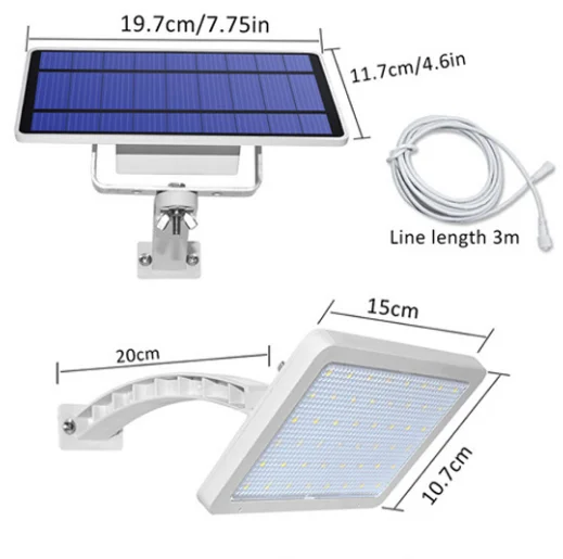 Smart Solar power emergency camping fishing garden led flood light 400watt parts reflector pcb board designs 12 hours