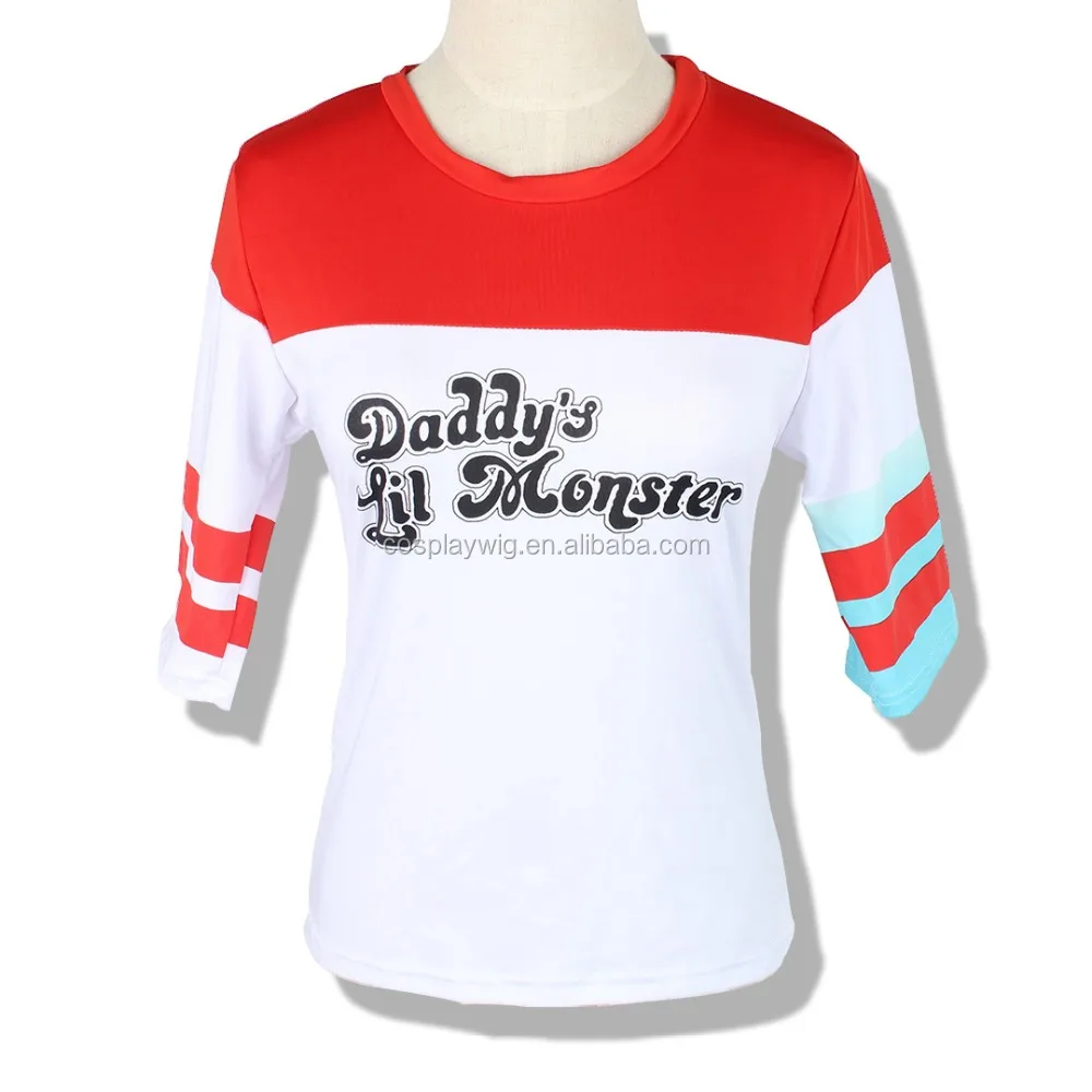 yours lost heart Specimen Suicide Squad Harley Quinn T-shirts Cosplay Halloween Party Costume S~xxl  Size - Buy Harley Quinn T Shirts,The Suicide Squad,Halloween Cosplay  Costumes Product on Alibaba.com