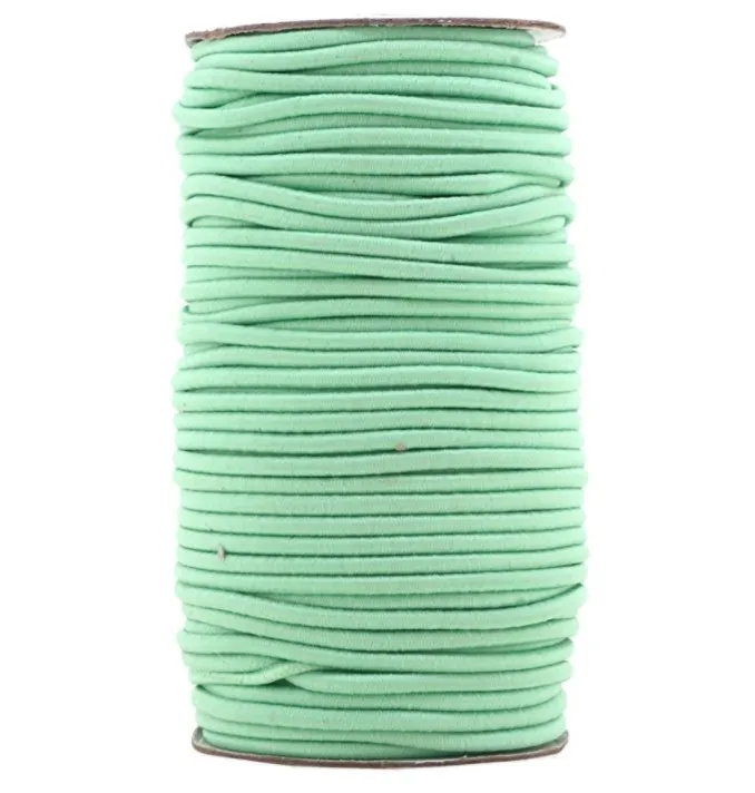 Круглая китайская Скакалка 4 мм полиэфирная плетеная нить эластичные