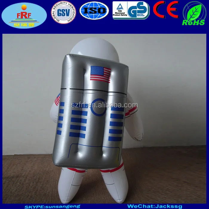 Custom Design Toys Promotion Display PVC Inflatable American Astronaut