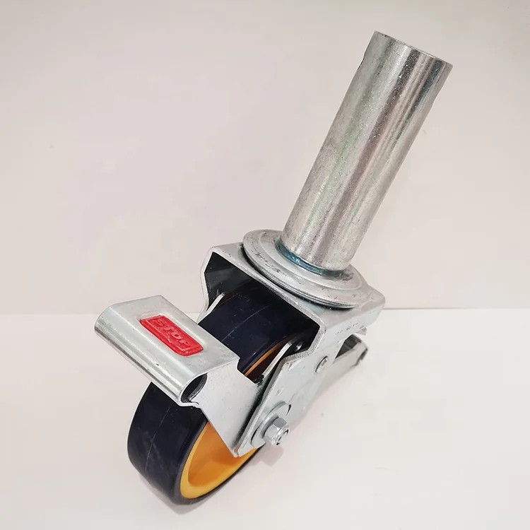 Set Di 4 Rotelle Per Scrivania Ad Angolo Ruote Con Freno Per Destin II - Foto 9