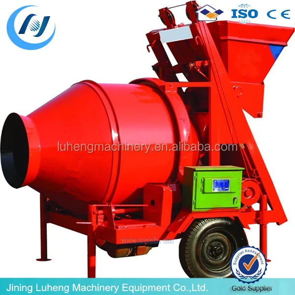 Маленькая Мобильная промышленная бетономешалка