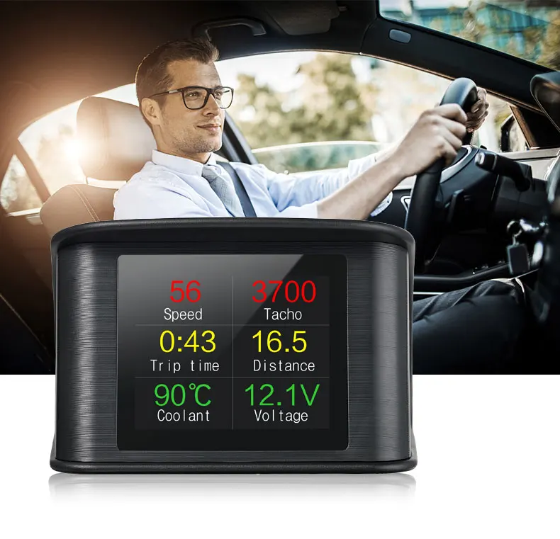 1pc Auto GPS Tacho Universal HUD Heads Up Digitale Geschwindigkeit