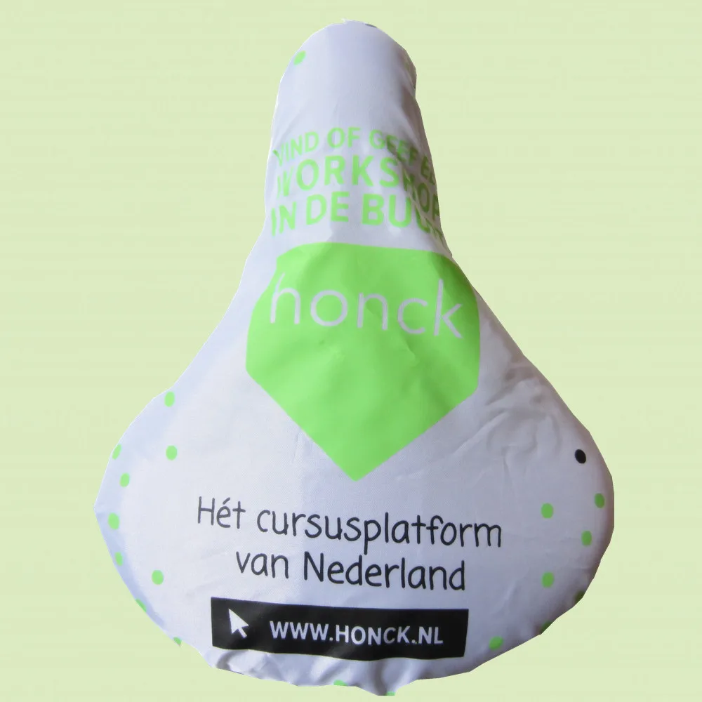 Custom Print Logo Waterproof Pvc Eva Nylon Bike Seat Cover Buy Custom