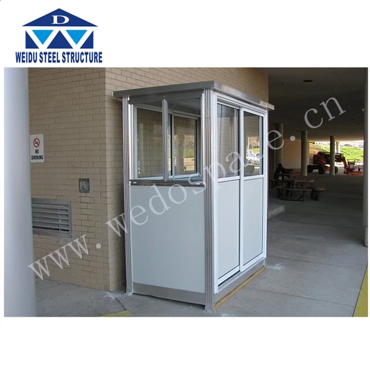 Prefabricated Portable Security Guard Shack for Sale in alibaba