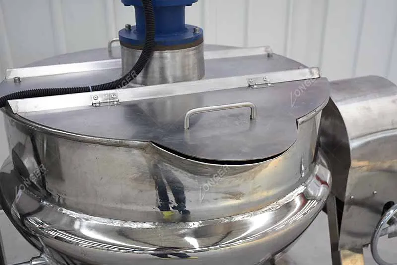 Industrial Boiling Kettle Vat Steam Cooking Pot