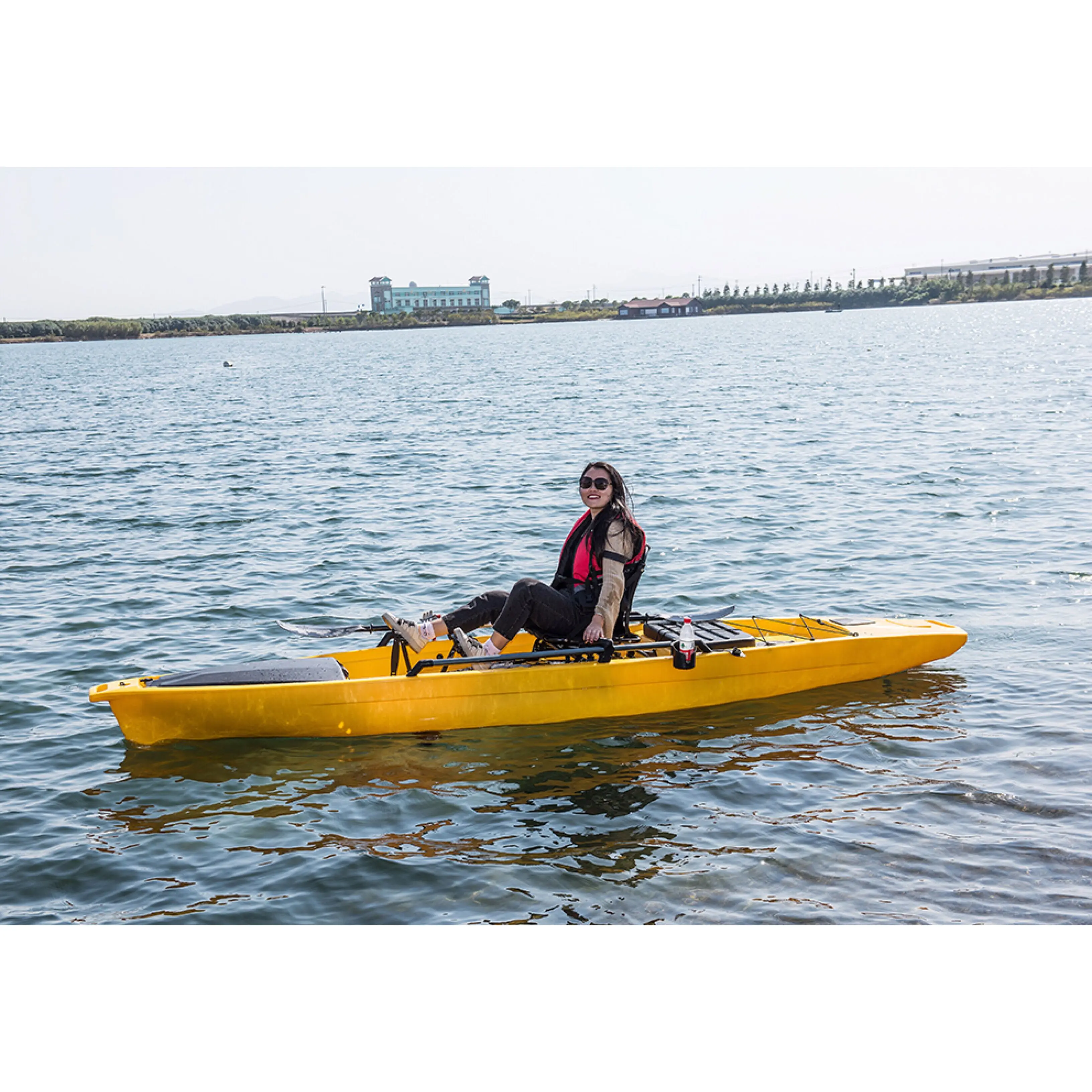 Large Pedal Fish Kayak with Fin Drive CE Approval