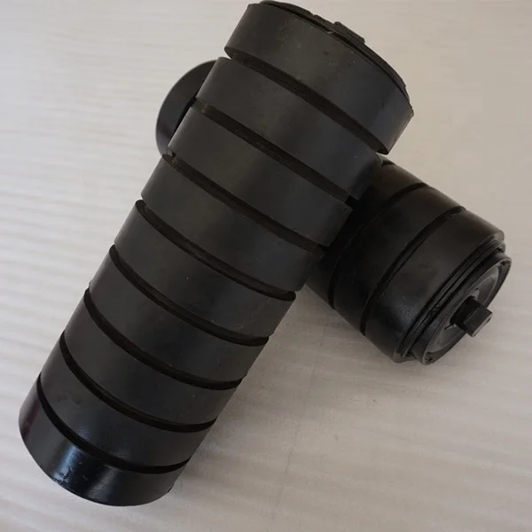 Belt Conveyor Flame Retardant Buffer Impact Idler Roller