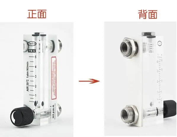 
 Расходомер Газа с прямым считыванием, л/мин  