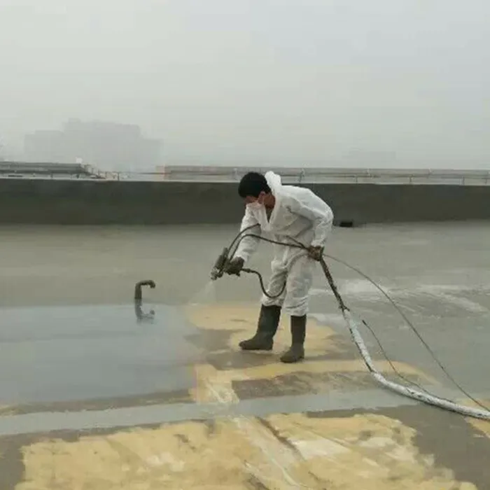 insulation waterproof spray for terrace Waterproofing Polyurea Spray Coating for Roof Color Steel Plate