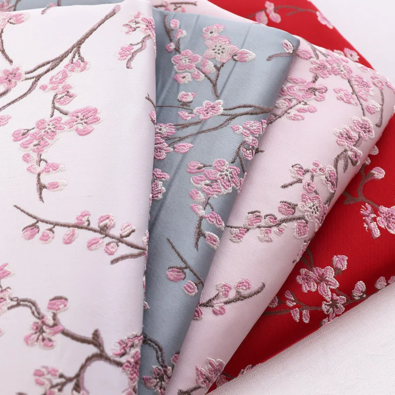 Classic Floral Pattern Upholstery Fabric by the Yard